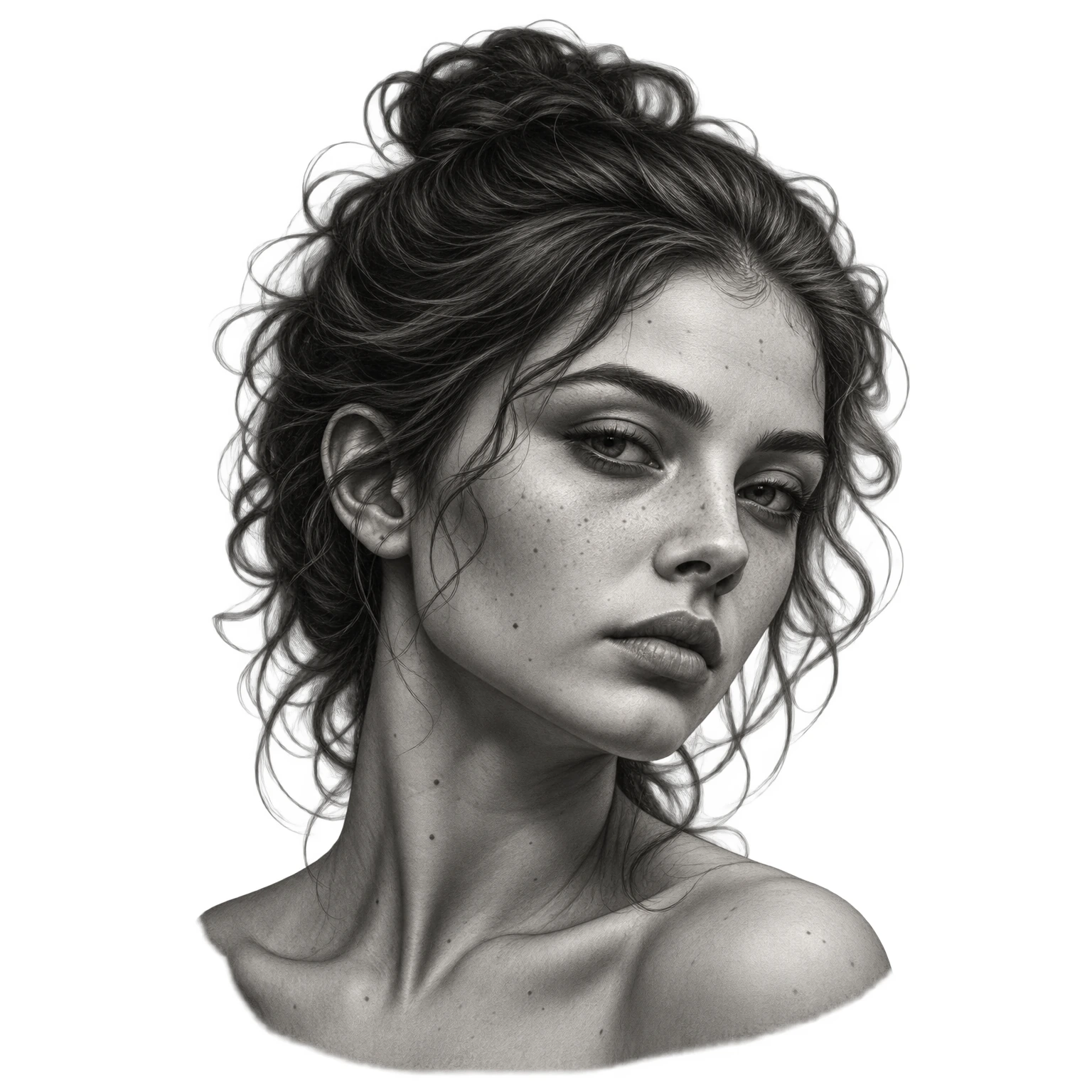 Portrait - Anatomy reference artwork
